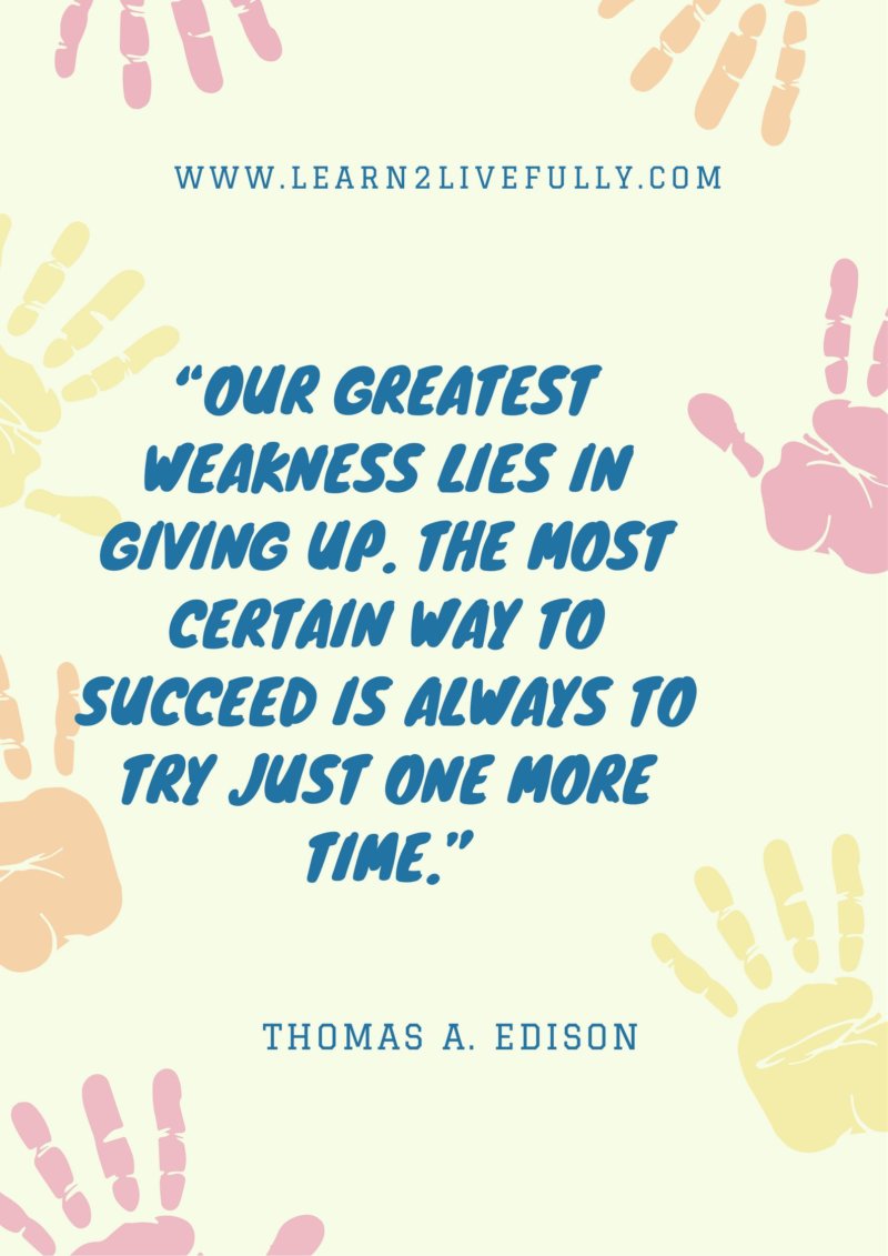 inspirational quotes by edison