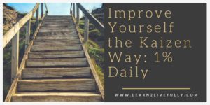 improve yourself the kaizen way