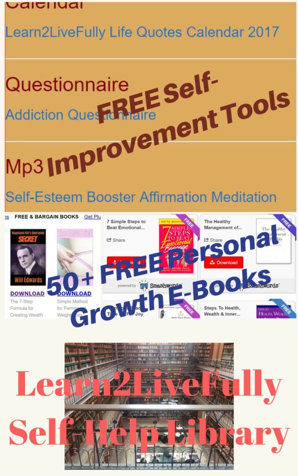 Subscribe To Self Help Tools Library - Learn2LiveFully