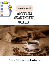 goal setting worksheet