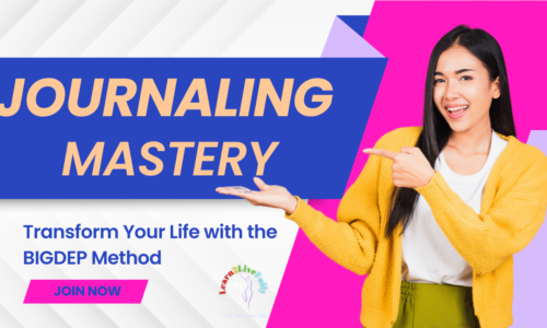 Journaling Mastery: Transform Your Life with the BIGDEP Method